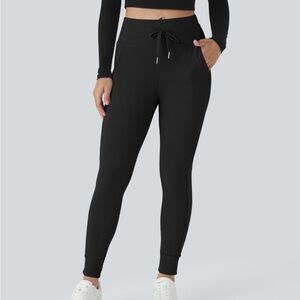 Halara high waisted drawstring full length joggers